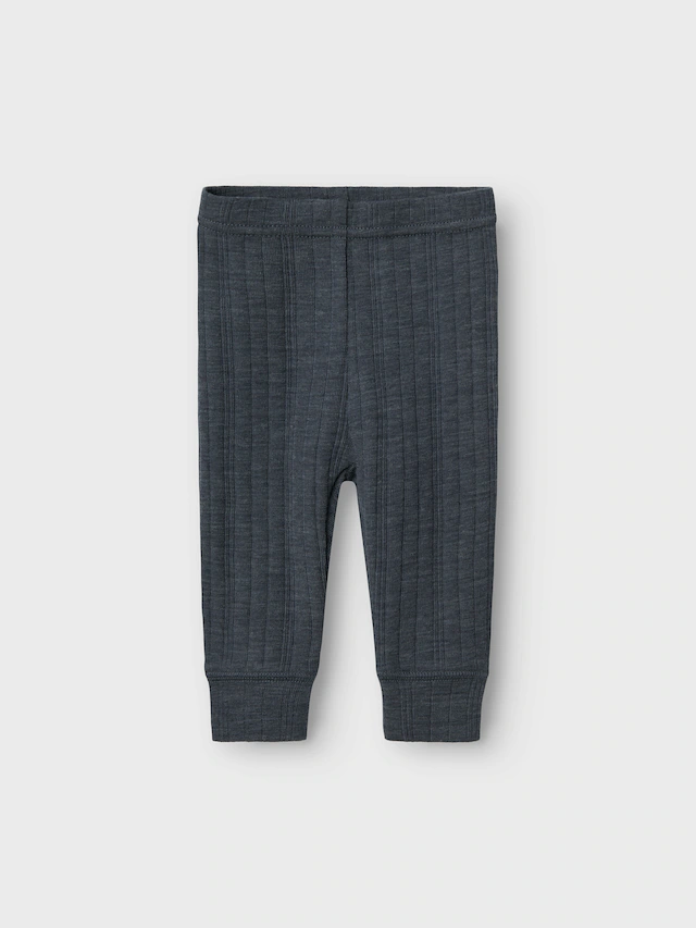 Name It Leggings »NBMWANG WOOL NEEDLE LONGJOHN SOLID NOOS« aus reiner Merinowolle