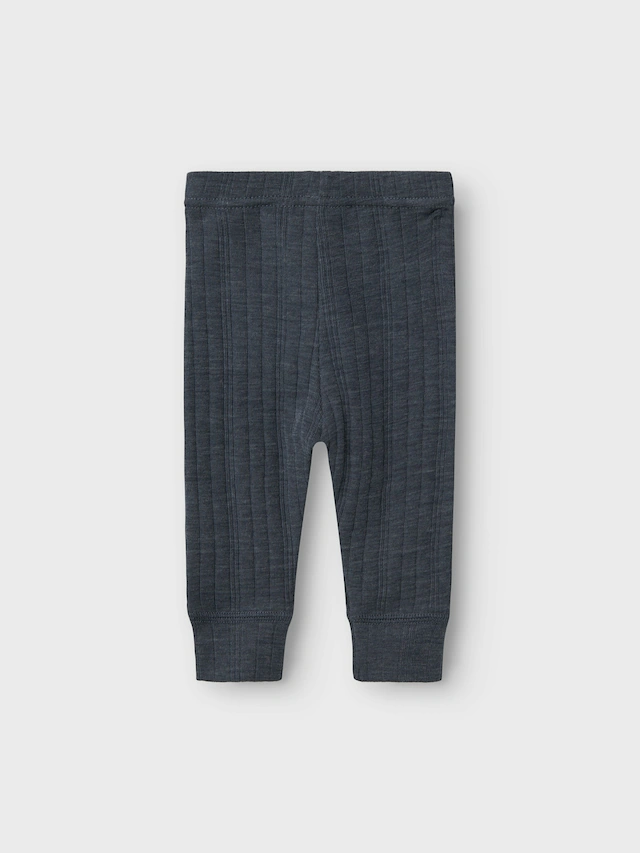 Name It Leggings »NBMWANG WOOL NEEDLE LONGJOHN SOLID NOOS« aus reiner Merinowolle