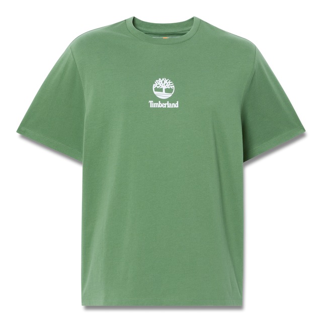 Timberland T-Shirt »Print Stack Logo Short Sleeve Tee« Kurzarm-Design, mit Rundhalsausschnitt mit Rippbündchen, aus Baumwolle