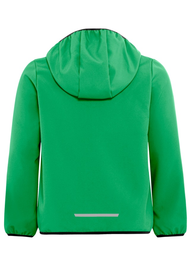 Jack Wolfskin Softshelljacke »FOURWINDS JACKET KIDS« mit Kapuze für Kinder, mit Kapuze, wasserabweisend