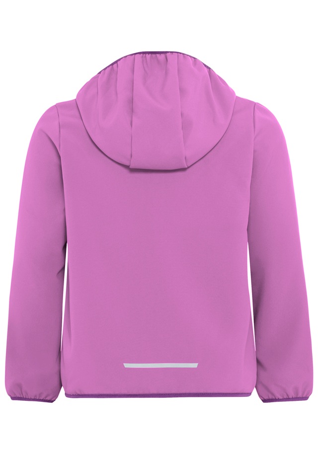 Jack Wolfskin Softshelljacke »FOURWINDS JACKET KIDS« mit Kapuze für Kinder, mit Kapuze, wasserabweisend