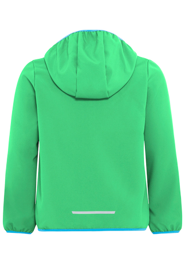 Jack Wolfskin Softshelljacke »FOURWINDS JACKET KIDS« mit Kapuze für Kinder, mit Kapuze, wasserabweisend