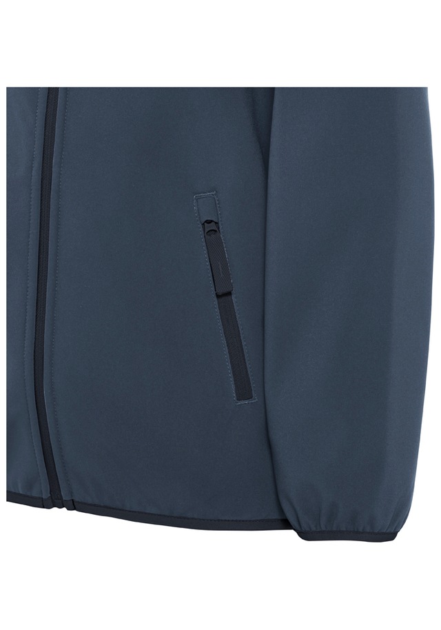 Jack Wolfskin Softshelljacke »FOURWINDS JACKET KIDS« mit Kapuze für Kinder, mit Kapuze, wasserabweisend