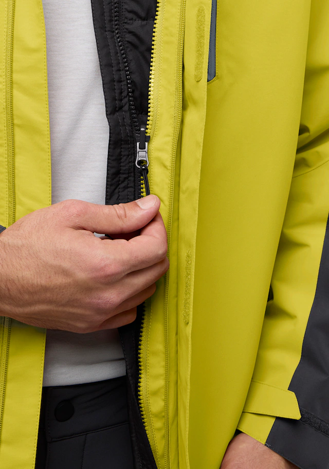 Jack Wolfskin 3-in-1-Funktionsjacke »JASPER 3IN1 JKT M« mit Kapuze mit abnehmbarer, gefütterter Kapuze, wasserdicht