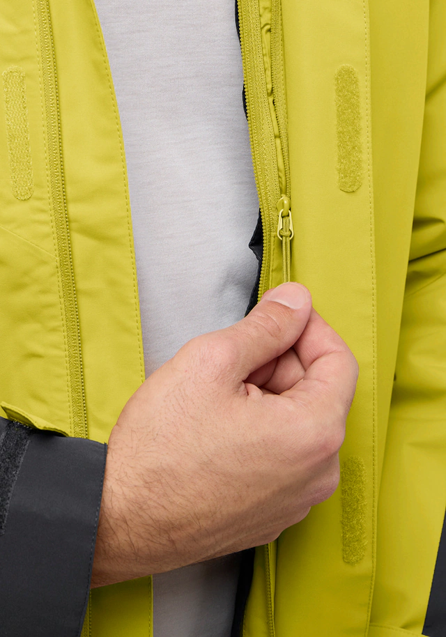 Jack Wolfskin 3-in-1-Funktionsjacke »JASPER 3IN1 JKT M« mit Kapuze mit abnehmbarer, gefütterter Kapuze, wasserdicht