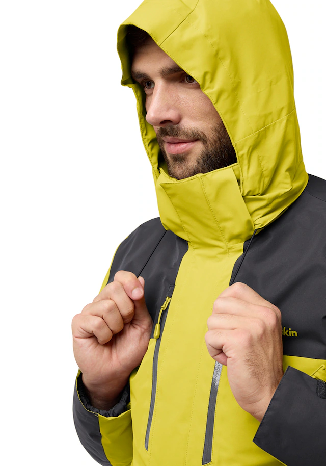 Jack Wolfskin 3-in-1-Funktionsjacke »JASPER 3IN1 JKT M« mit Kapuze mit abnehmbarer, gefütterter Kapuze, wasserdicht
