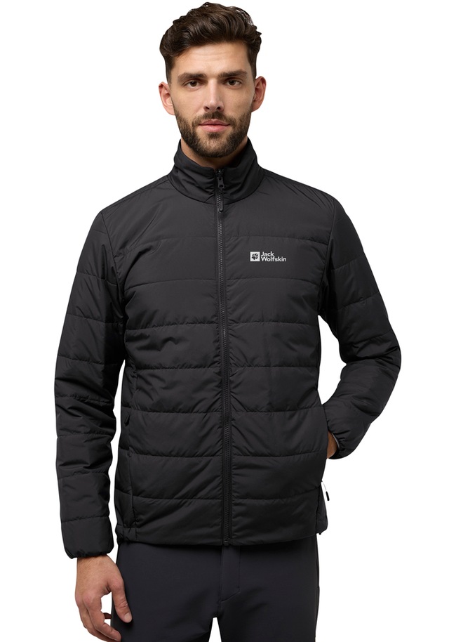 Jack Wolfskin 3-in-1-Funktionsjacke »JASPER 3IN1 JKT M« mit Kapuze mit abnehmbarer, gefütterter Kapuze, wasserdicht