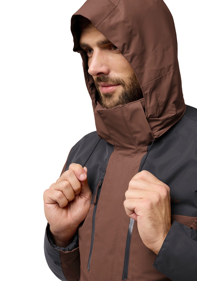 Jack Wolfskin 3-in-1-Funktionsjacke »JASPER 3IN1 JKT M« mit Kapuze mit abnehmbarer, gefütterter Kapuze, wasserdicht