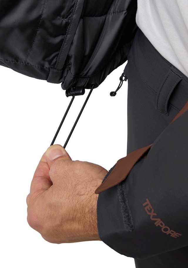 Jack Wolfskin 3-in-1-Funktionsjacke »JASPER 3IN1 JKT M« mit Kapuze mit abnehmbarer, gefütterter Kapuze, wasserdicht