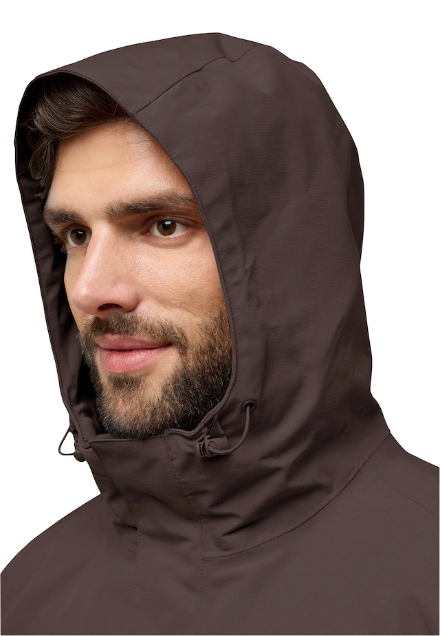 Jack Wolfskin 3-in-1-Funktionsjacke »ALTENBERG 3IN1« mit Kapuze mit gefütterter Kapuze, wasserabweisend, windabweisend