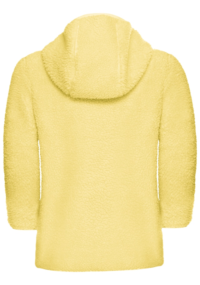 Jack Wolfskin Fleecejacke »ICE CURL HOOD JACKET K« mit Kapuze mit Kapuze, aus Polyester-Fleece, in normaler Schnittform