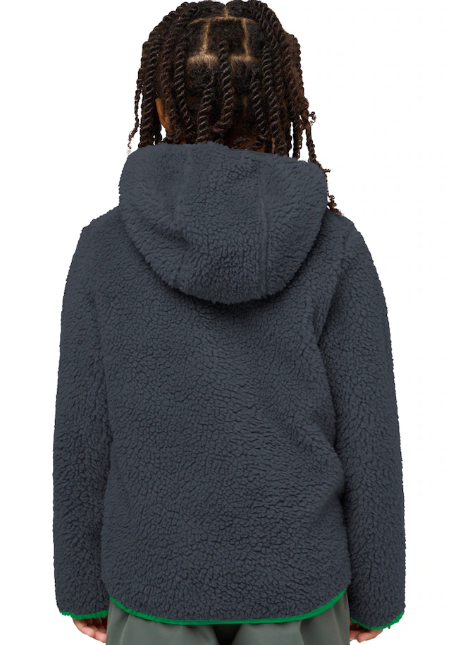Jack Wolfskin Fleecejacke »ICE CURL HOOD JACKET K« mit Kapuze mit Kapuze, aus Polyester-Fleece, in normaler Schnittform