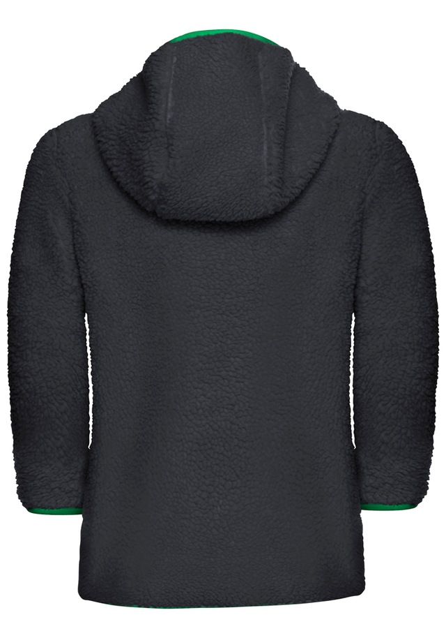 Jack Wolfskin Fleecejacke »ICE CURL HOOD JACKET K« mit Kapuze mit Kapuze, aus Polyester-Fleece, in normaler Schnittform