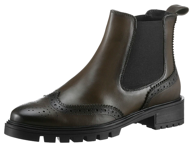Ara Chelseaboots »TULSA« , Stiefelette, Schlupfboots mit Lyralochung, G-Weite (weit)