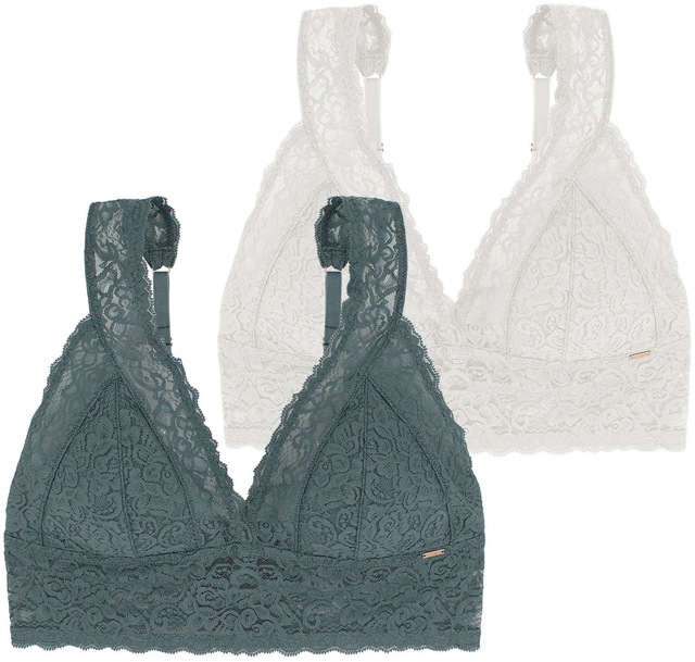 Dorina Bralette »Lana« ohne Bügel, florale Spitze, breites Unterbrustband