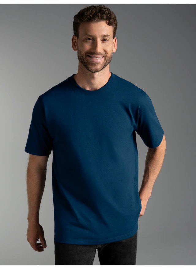 Trigema T-Shirt »TRIGEMA Heavy T-Shirt aus 100% recycelter Baumwolle« 1 Stk.