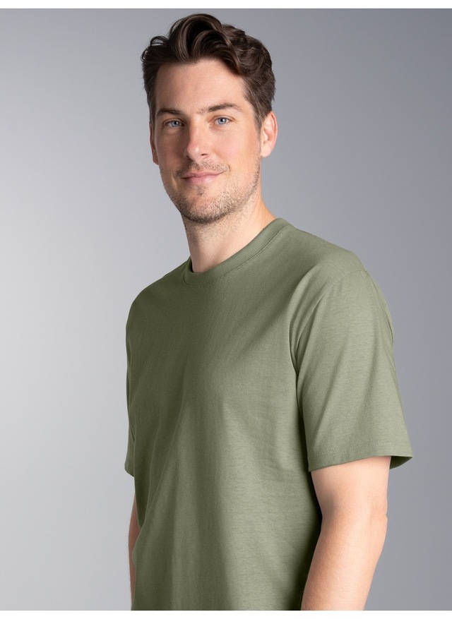 Trigema T-Shirt »TRIGEMA Heavy T-Shirt aus 100% recycelter Baumwolle« 1 Stk.