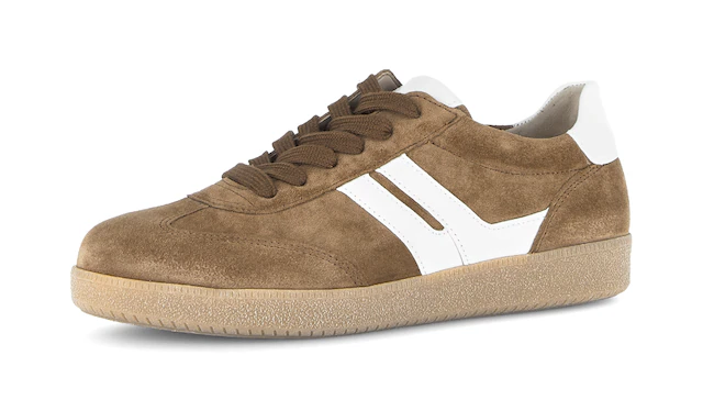 Gabor Sneaker Freizeitschuh, Halbschuh, Schnürschuh mit gepolstertem Schaftrand