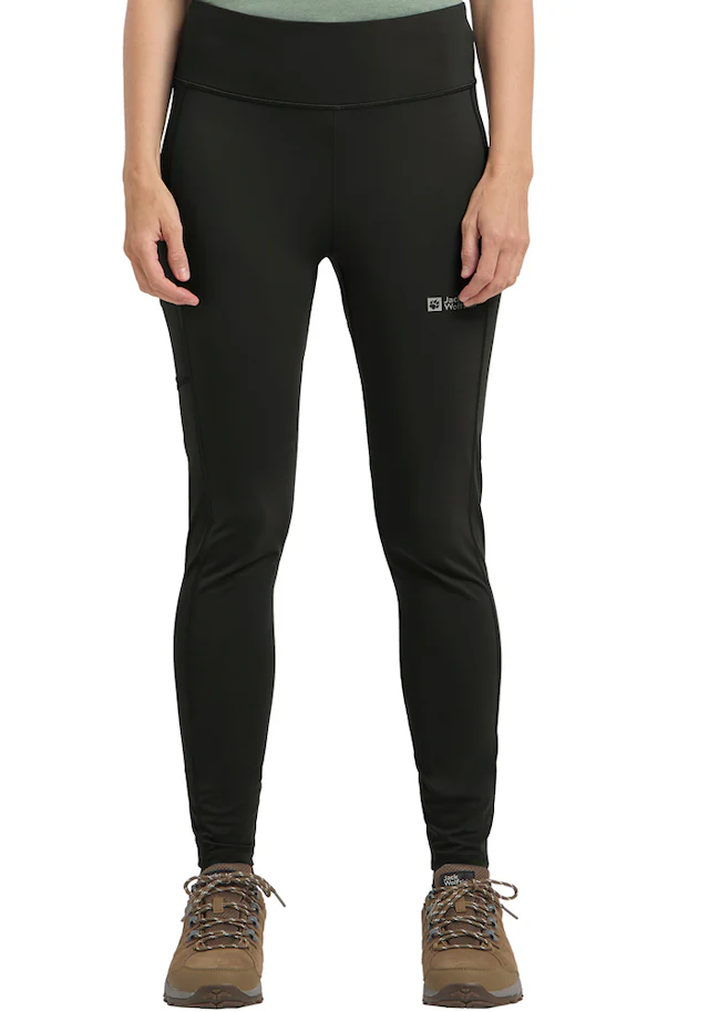 Jack Wolfskin Sporthose »KLINTAL TIGHTS W« Sporthose, eng anliegend, atmungsaktiv
