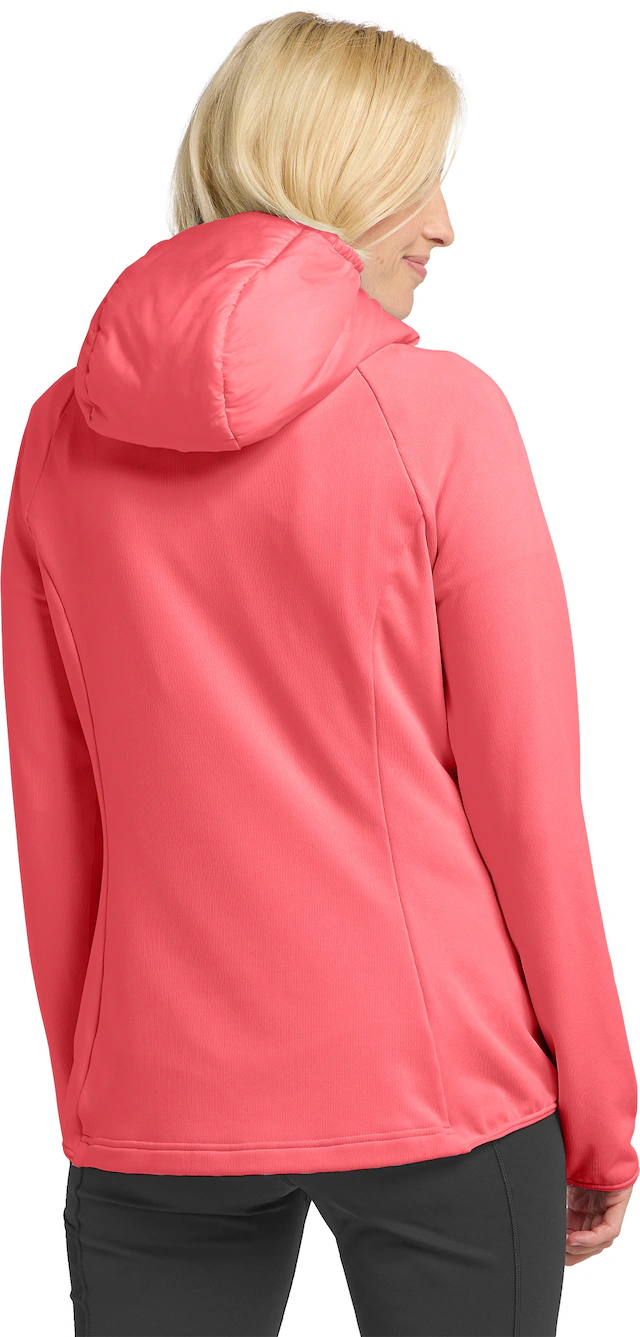 Jack Wolfskin Hybridjacke »ROUTEBURN PRO HYBRID W« mit Kapuze mit Kapuze, atmungsaktiv, winddicht, wasserabweisend