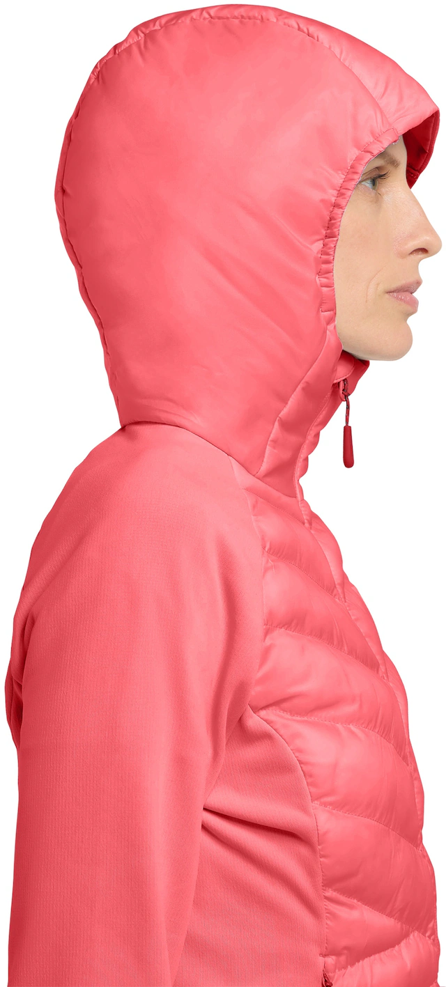 Jack Wolfskin Hybridjacke »ROUTEBURN PRO HYBRID W« mit Kapuze mit Kapuze, atmungsaktiv, winddicht, wasserabweisend