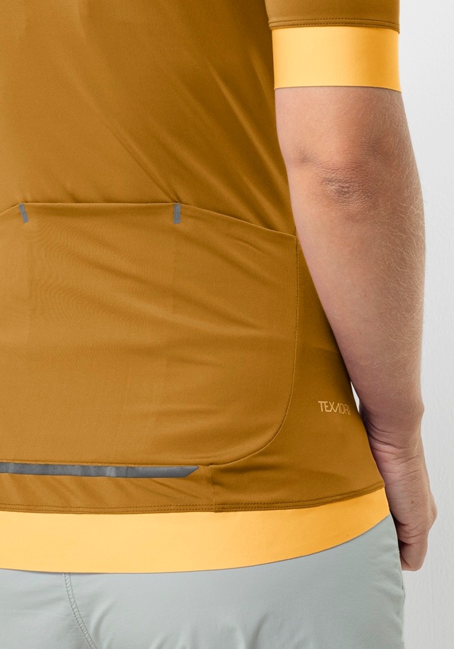 Jack Wolfskin Fahrradjacke »GRAVEX FZ S/S W« für Erwachsene, elastisches Material, aus Polyester und Elasthan