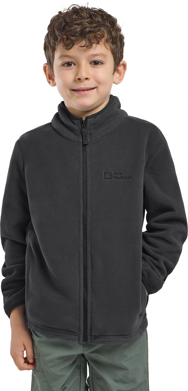 Jack Wolfskin Fleecejacke »TAUNUS JACKET K« für Kinder, atmungsaktiv, schnell trocknend, wärmend