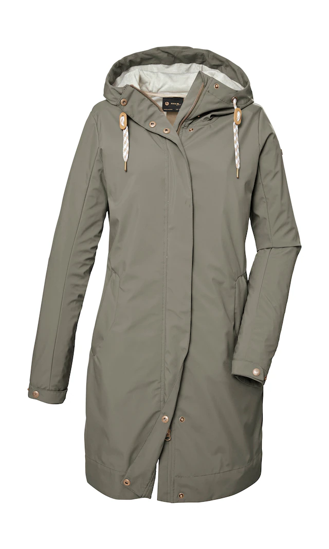 G.I.G.A. DX by killtec Softshellparka »GS 16 WMN SFTSHLL PRK« Wasserdichter, atmungsaktiver Parka aus recycelten Materialien