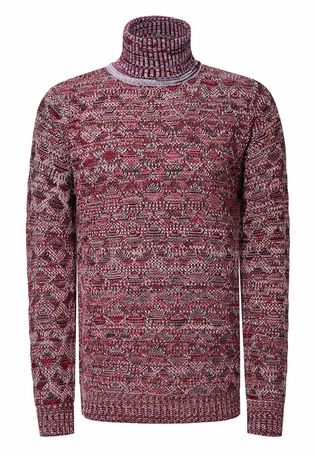 Rusty Neal Strickpullover mit angesagtem Karo-Design