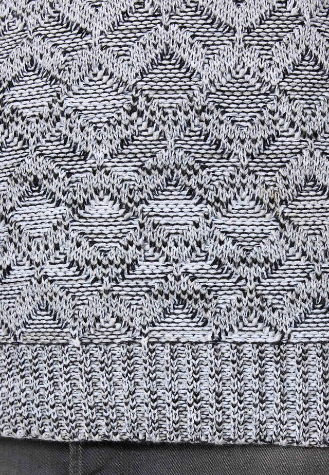 Rusty Neal Strickpullover mit angesagtem Karo-Design