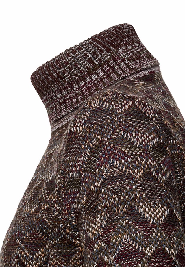 Rusty Neal Strickpullover mit angesagtem Karo-Design