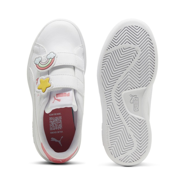 PUMA Sneaker »PUMA Smash 3.0 Badges Sneakers Mädchen«