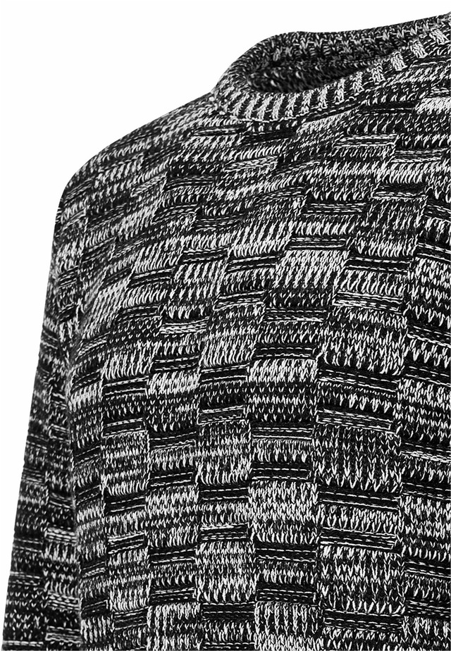 Rusty Neal Strickpullover mit dezenter Musterung und Strick-Design
