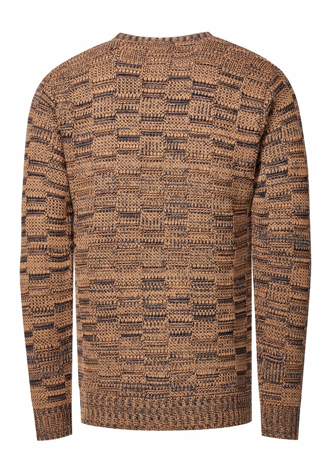 Rusty Neal Strickpullover mit dezenter Musterung und Strick-Design