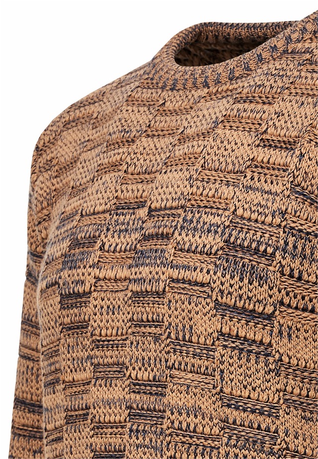 Rusty Neal Strickpullover mit dezenter Musterung und Strick-Design