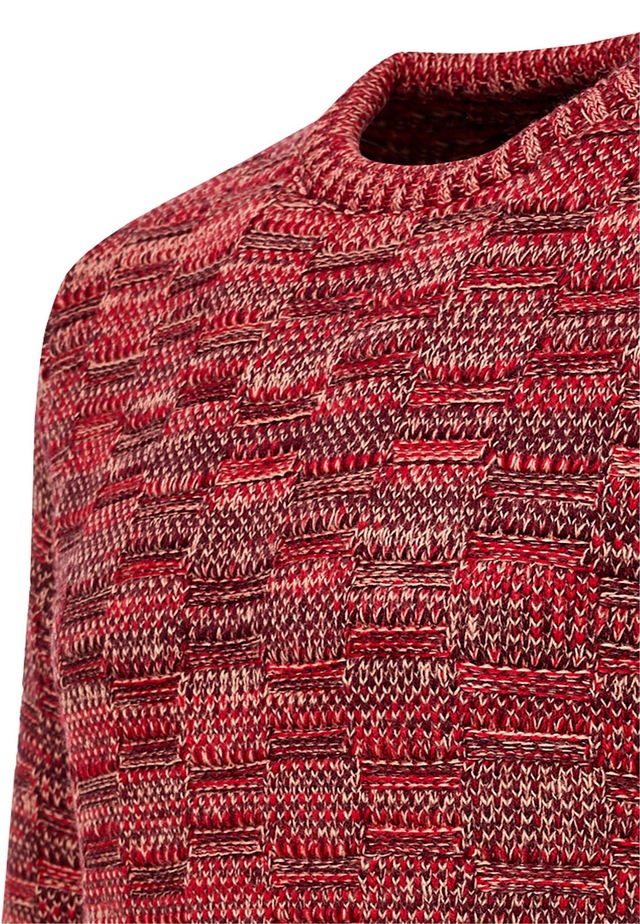 Rusty Neal Strickpullover mit dezenter Musterung und Strick-Design