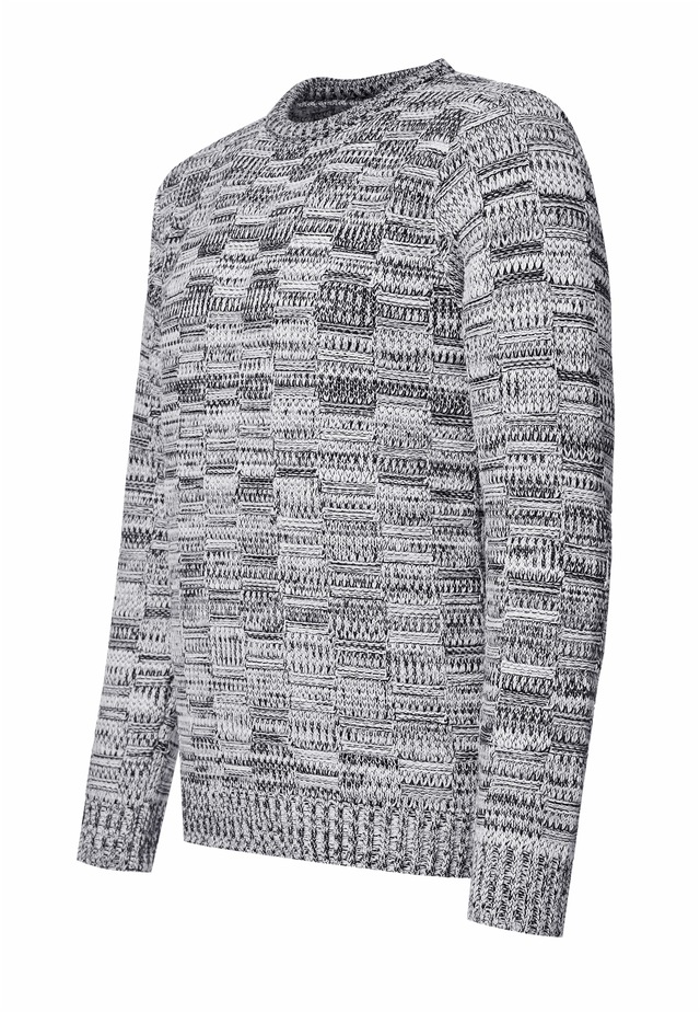 Rusty Neal Strickpullover mit dezenter Musterung und Strick-Design