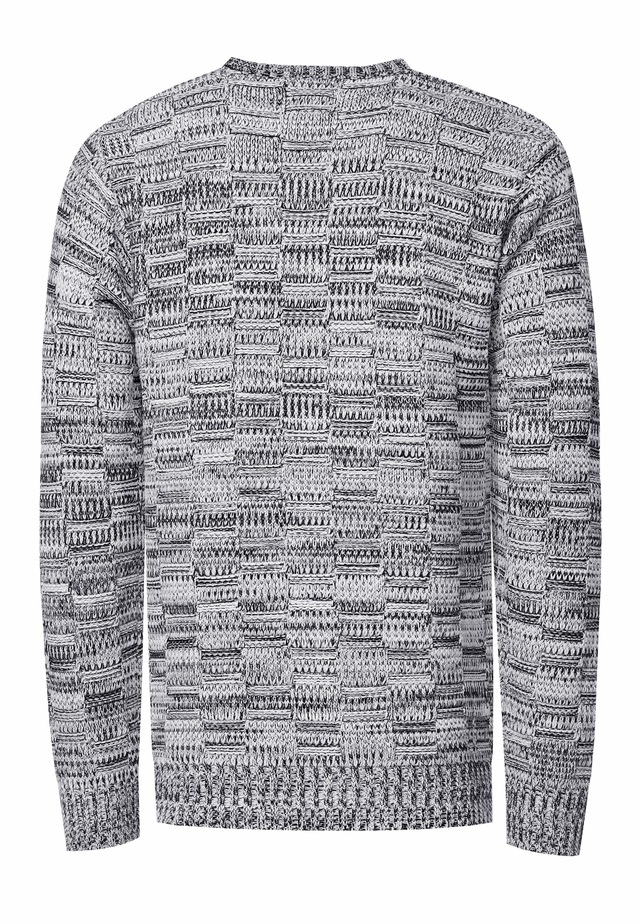 Rusty Neal Strickpullover mit dezenter Musterung und Strick-Design