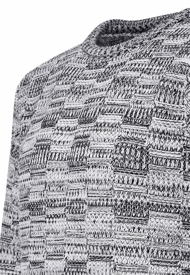 Rusty Neal Strickpullover mit dezenter Musterung und Strick-Design