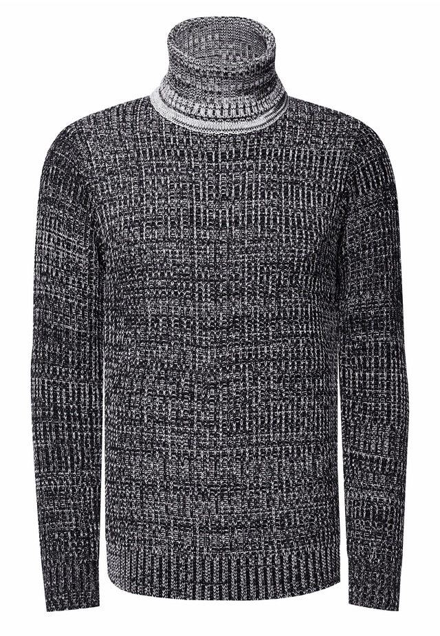 Rusty Neal Rollkragenpullover im angesagten Strickdesign