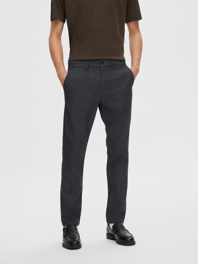 SELECTED Chinohose »SLH175-SLIM MILES BRUSHED PANTS W NOOS«