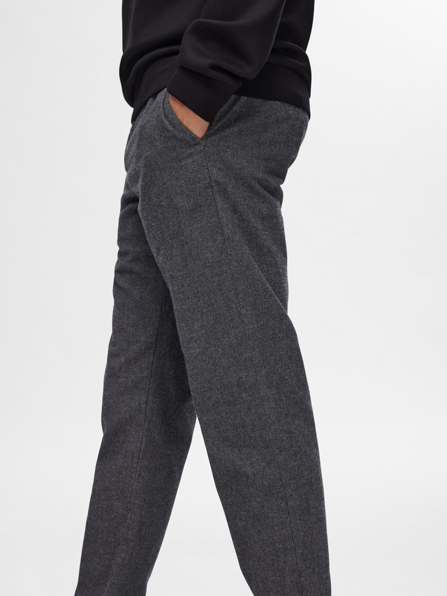 SELECTED Chinohose »SLH175-SLIM MILES BRUSHED PANTS W NOOS«