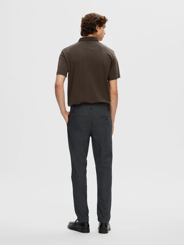 SELECTED Chinohose »SLH175-SLIM MILES BRUSHED PANTS W NOOS«