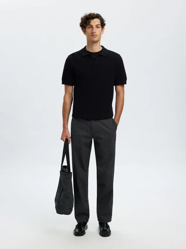 SELECTED Chinohose »SLH175-SLIM MILES BRUSHED PANTS W NOOS«