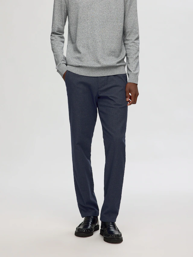 SELECTED Chinohose »SLH175-SLIM MILES BRUSHED PANTS W NOOS«