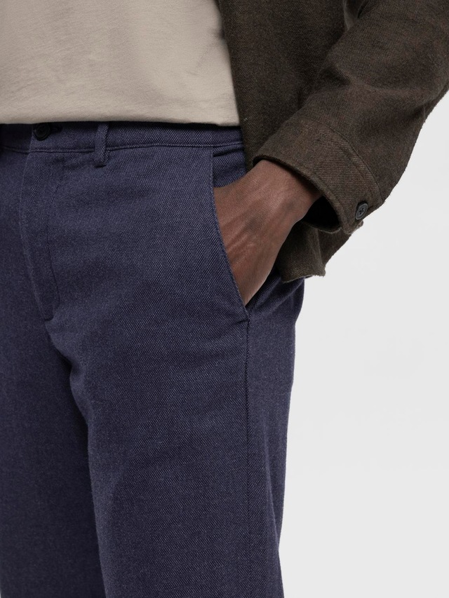 SELECTED Chinohose »SLH175-SLIM MILES BRUSHED PANTS W NOOS«