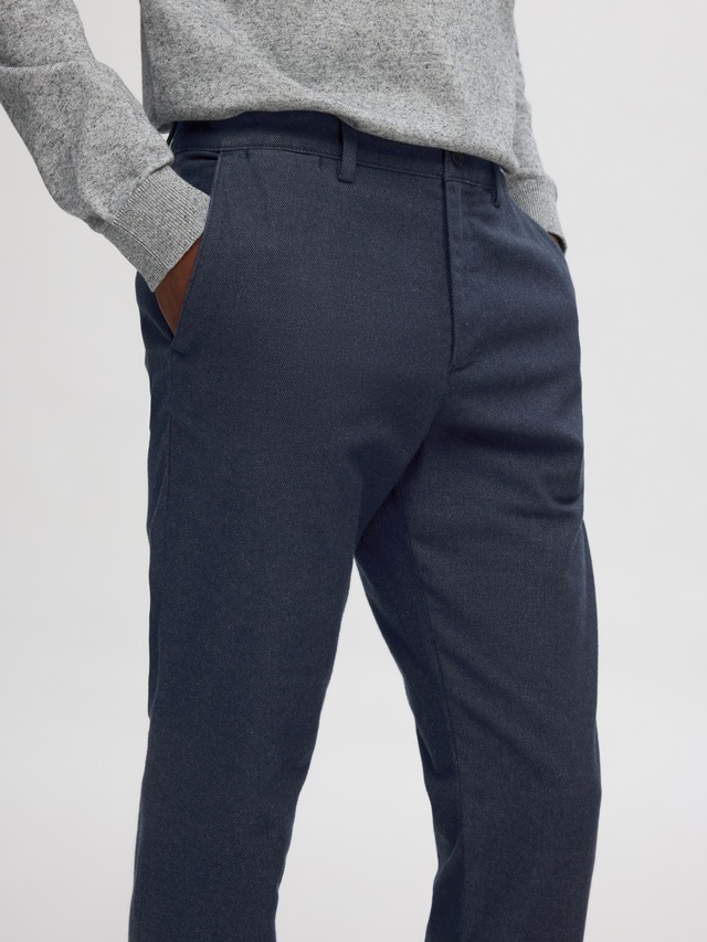 SELECTED Chinohose »SLH175-SLIM MILES BRUSHED PANTS W NOOS«