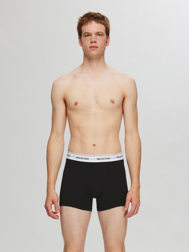SELECTED Boxershorts »SLHLIAM 3-PACK TRUNK NOOS« Packung, 3 Stk.