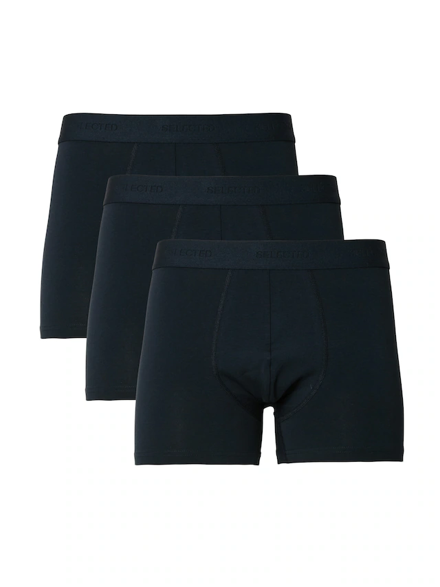 SELECTED Boxershorts »SLHLIAM 3-PACK TRUNK NOOS« Packung, 3 Stk.