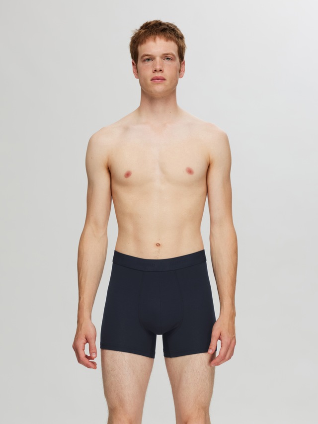 SELECTED Boxershorts »SLHLIAM 3-PACK TRUNK NOOS« Packung, 3 Stk.